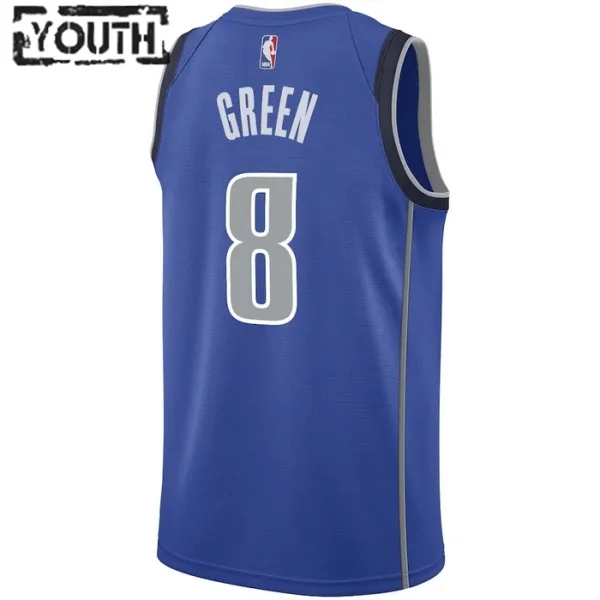 Nike Dječji Dres Dallas Mavericks Josh Green 8 Icon Edition Swingman