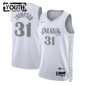 Nike Dječji Dres Dallas Mavericks Klay Thompson City Edition 2024/25 Swingman Bijela