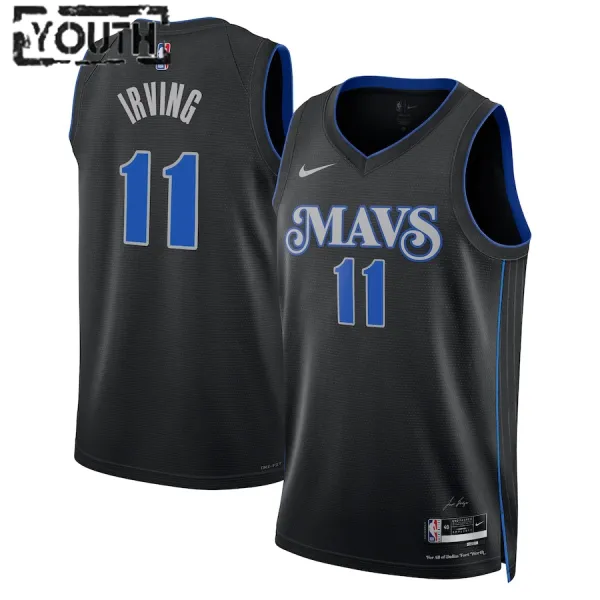 Nike Dječji Dres Dallas Mavericks Kyrie Irving City Edition 2023/24 Swingman Crna Nike Dječji Dres Dallas Mavericks Kyrie Irving City Edition 2023/24 Swingman Crna