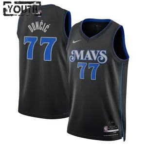 Nike Dječji Dres Dallas Mavericks Luka Doncic City Edition 2023/24 Swingman Crna