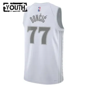 Nike Dječji Dres Dallas Mavericks Luka Doncic City Edition 2024/25 Swingman Bijela