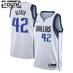 Nike Dječji Dres Dallas Mavericks Maximilian Kleber 42 Association Edition Swingman Bijela