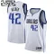 Nike Dječji Dres Dallas Mavericks Maximilian Kleber 42 Association Edition Swingman Bijela