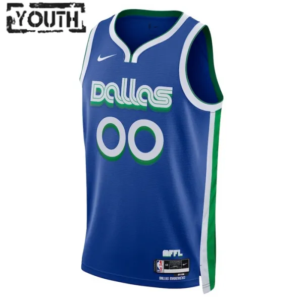 Nike Dječji Dres Dallas Mavericks Personalizacija City Edition 2022/23 Swingman Plava