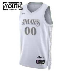 Nike Dječji Dres Dallas Mavericks Personalizacija City Edition 2024/25 Swingman Bijela