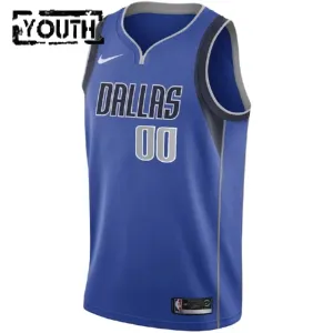Nike Dječji Dres Dallas Mavericks Personalizacija Icon Edition Swingman Plava