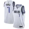 Nike Muški Dres Dallas Mavericks Dwight Powell 7 Association Edition Swingman Bijela