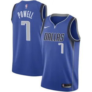 Nike Muški Dres Dallas Mavericks Dwight Powell 7 Icon Edition Swingman