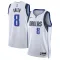 Nike Muški Dres Dallas Mavericks Josh Green 8 Association Edition Swingman Bijela