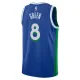 Nike Muški Dres Dallas Mavericks Josh Green 8 City Edition 2022/23 Swingman Plava