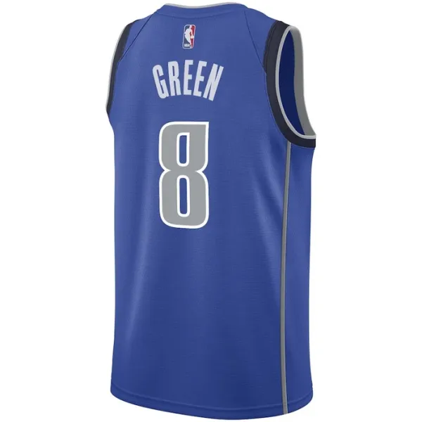 Nike Muški Dres Dallas Mavericks Josh Green 8 Icon Edition Swingman
