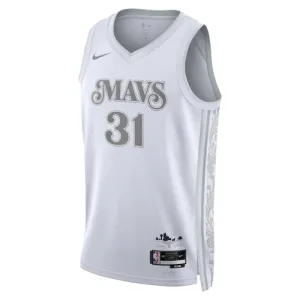 Nike Muški Dres Dallas Mavericks Klay Thompson City Edition 2024/25 Swingman Bijela