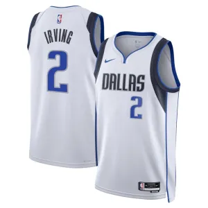 Nike Muški Dres Dallas Mavericks Kyrie Irving 2 Association Edition Swingman Bijela