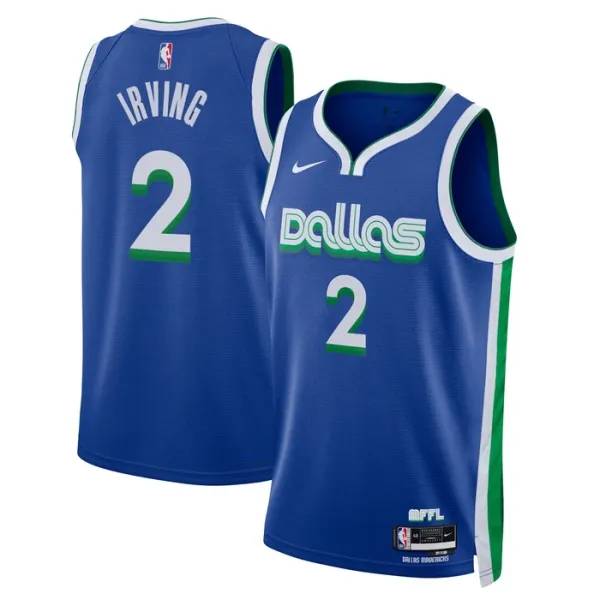 Nike Muški Dres Dallas Mavericks Kyrie Irving 2 City Edition 2022/23 Swingman Plava Nike Muški Dres Dallas Mavericks Kyrie Irving 2 City Edition 2022/23 Swingman Plava
