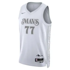 Nike Muški Dres Dallas Mavericks Luka Doncic City Edition 2024/25 Swingman Bijela
