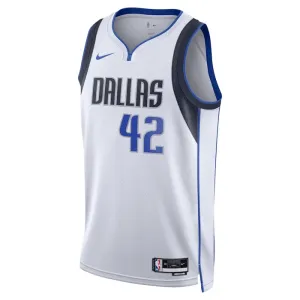 Nike Muški Dres Dallas Mavericks Maximilian Kleber 42 Association Edition Swingman Bijela