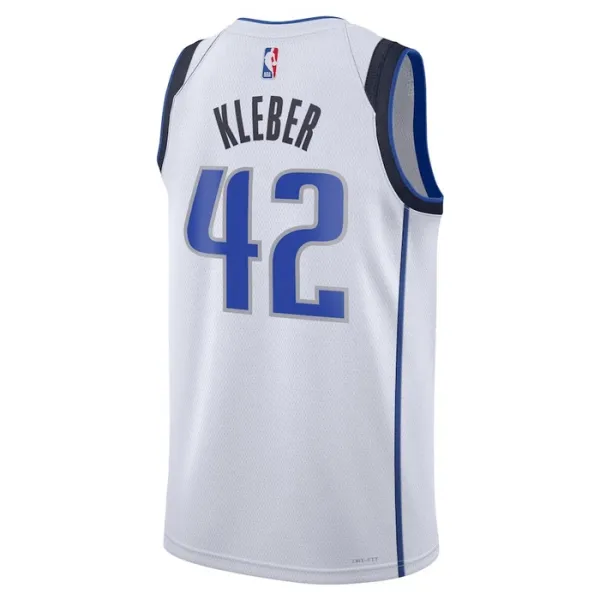 Nike Muški Dres Dallas Mavericks Maximilian Kleber 42 Association Edition Swingman Bijela