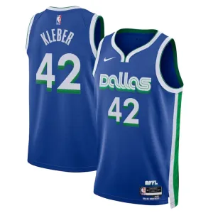 Nike Muški Dres Dallas Mavericks Maximilian Kleber 42 City Edition 2022/23 Swingman Plava