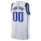 Nike Muški Dres Dallas Mavericks Personalizacija Association Edition Swingman Bijela