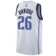 Nike Muški Dres Dallas Mavericks Spencer Dinwiddie 26 Association Edition Swingman Bijela