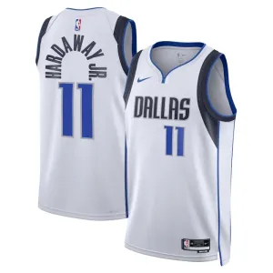 Nike Muški Dres Dallas Mavericks Tim Hardaway JR 11 Association Edition Swingman Bijela
