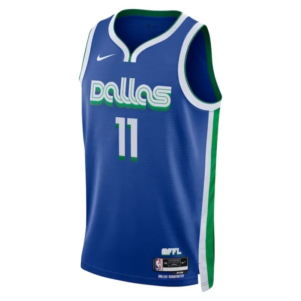 Nike Muški Dres Dallas Mavericks Tim Hardaway JR 11 City Edition 2022/23 Swingman Plava