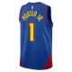 Muški Dres Denver Nuggets Jordan Michael Porter JR 1 Statement Edition Swingman Plava