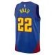 Muški Dres Denver Nuggets Jordan Zeke Nnaji 22 Statement Edition Swingman Plava