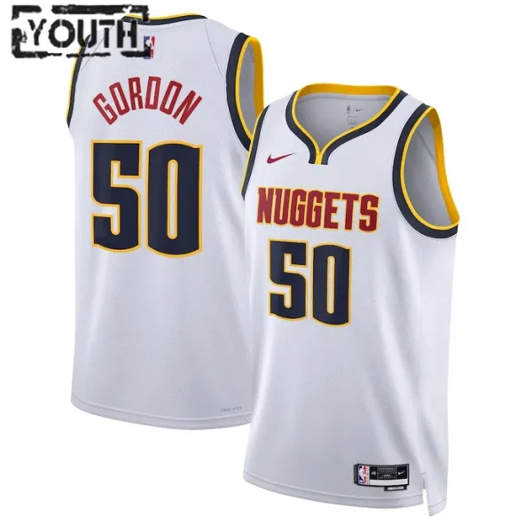 Nike Dječji Dres Denver Nuggets Aaron Gordon 50 Association Edition Swingman Bijela Nike Dječji Dres Denver Nuggets Aaron Gordon 50 Association Edition Swingman Bijela