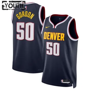 Nike Dječji Dres Denver Nuggets Aaron Gordon 50 Icon Edition Swingman Navy