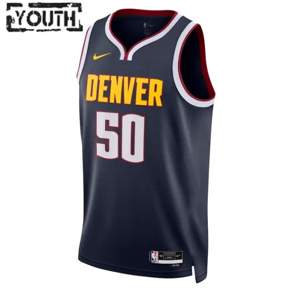 Nike Dječji Dres Denver Nuggets Aaron Gordon 50 Icon Edition Swingman Navy
