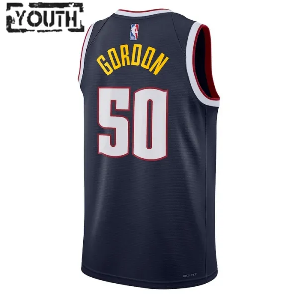 Nike Dječji Dres Denver Nuggets Aaron Gordon 50 Icon Edition Swingman Navy