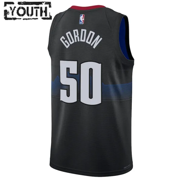 Nike Dječji Dres Denver Nuggets Aaron Gordon City Edition 2023/24 Swingman Crna