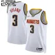 Nike Dječji Dres Denver Nuggets Bones Hyland 3 Association Edition Swingman Bijela Nike Dječji Dres Denver Nuggets Bones Hyland 3 Association Edition Swingman Bijela