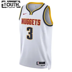 Nike Dječji Dres Denver Nuggets Bones Hyland 3 Association Edition Swingman Bijela