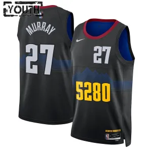 Nike Dječji Dres Denver Nuggets Jamal Murray City Edition 2023/24 Swingman Crna