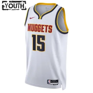 Nike Dječji Dres Denver Nuggets Nikola Jokic 15 Association Edition Swingman Bijela