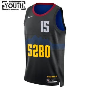Nike Dječji Dres Denver Nuggets Nikola Jokic City Edition 2023/24 Swingman Crna
