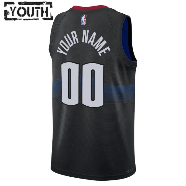 Nike Dječji Dres Denver Nuggets Personalizacija City Edition 2023/24 Swingman