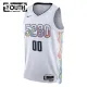 Nike Dječji Dres Denver Nuggets Personalizacija City Edition 2024/25 Swingman Bijela