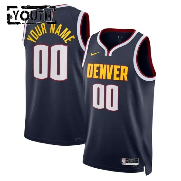 Nike Dječji Dres Denver Nuggets Personalizacija Icon Edition Swingman Crna Nike Dječji Dres Denver Nuggets Personalizacija Icon Edition Swingman Crna