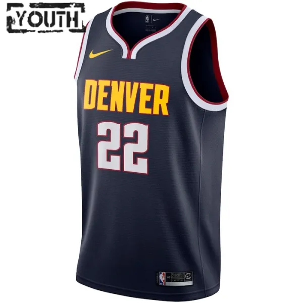 Nike Dječji Dres Denver Nuggets Zeke Nnaji 22 Icon Edition Swingman Navy