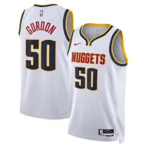 Nike Muški Dres Denver Nuggets Aaron Gordon 50 Association Edition Swingman Bijela