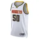 Nike Muški Dres Denver Nuggets Aaron Gordon 50 Association Edition Swingman Bijela