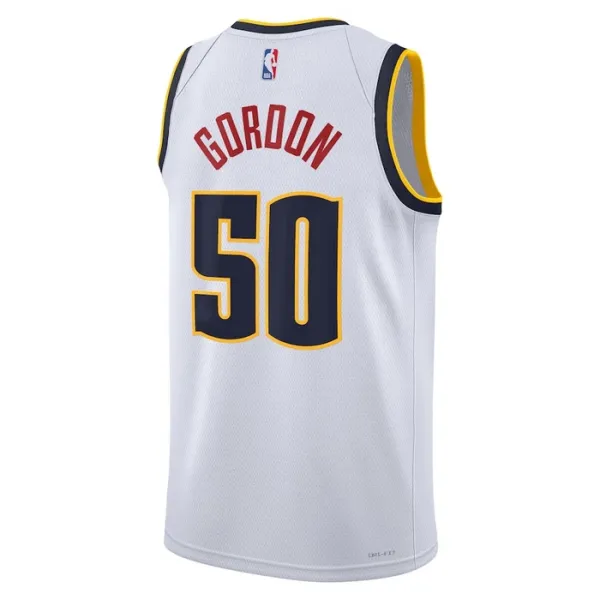 Nike Muški Dres Denver Nuggets Aaron Gordon 50 Association Edition Swingman Bijela