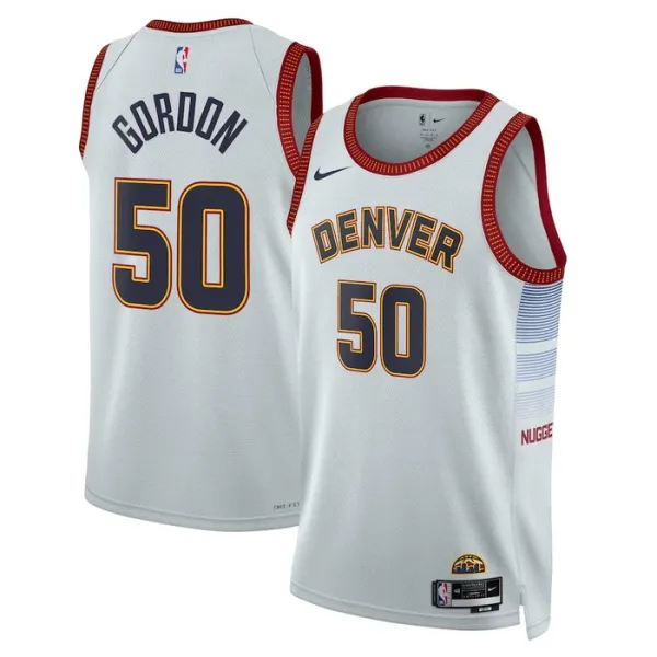 Nike Muški Dres Denver Nuggets Aaron Gordon 50 City Edition 2022/23 Swingman Sivo Nike Muški Dres Denver Nuggets Aaron Gordon 50 City Edition 2022/23 Swingman Sivo