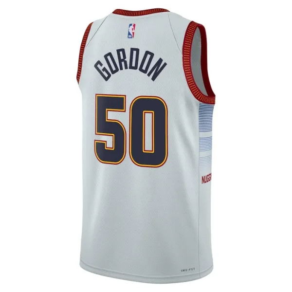 Nike Muški Dres Denver Nuggets Aaron Gordon 50 City Edition 2022/23 Swingman Sivo