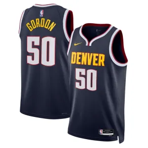 Nike Muški Dres Denver Nuggets Aaron Gordon 50 Icon Edition Swingman Navy