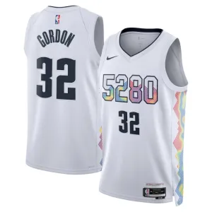 Nike Muški Dres Denver Nuggets Aaron Gordon City Edition 2024/25 Swingman Bijela