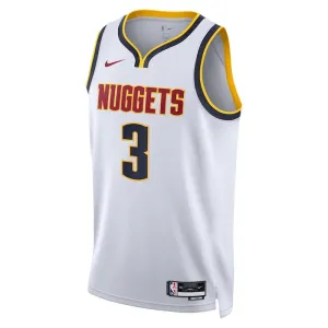 Nike Muški Dres Denver Nuggets Bones Hyland 3 Association Edition Swingman Bijela